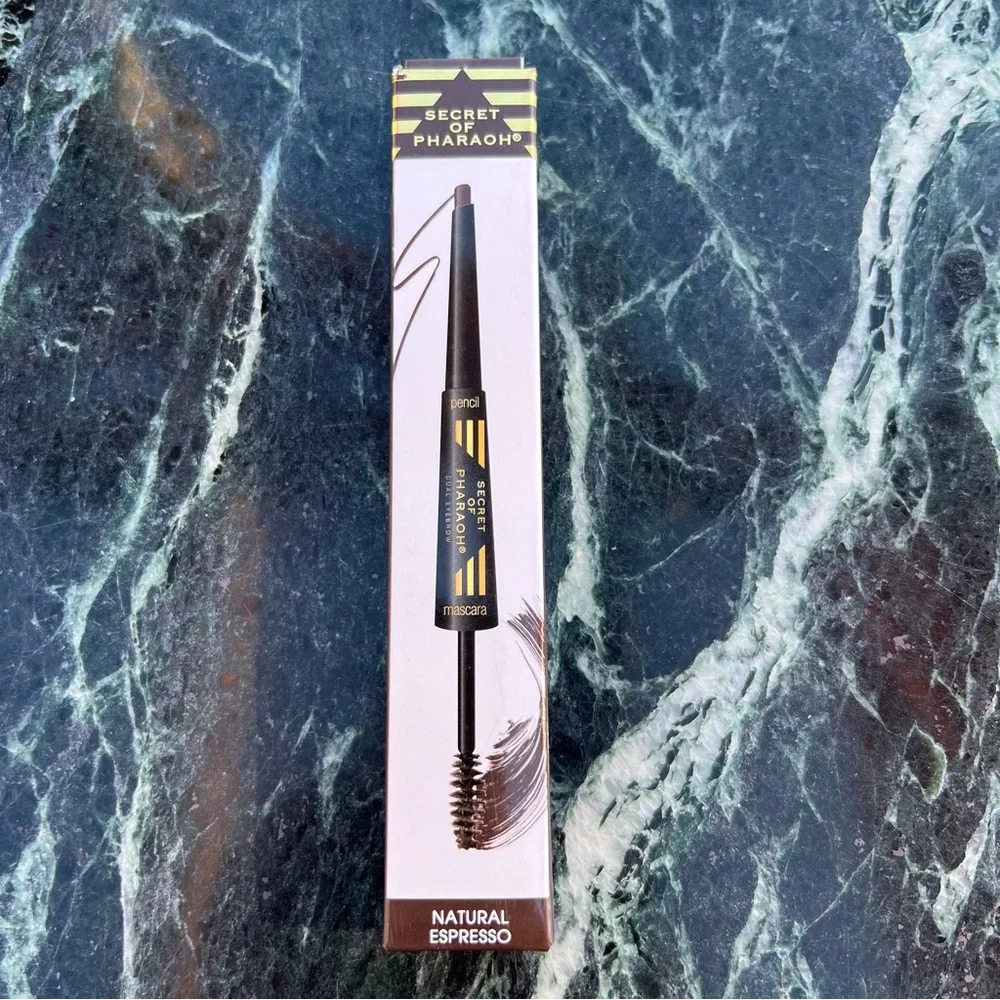 Secret of pharauhdual eyebrowo-pencil & mascara duo -natural brown